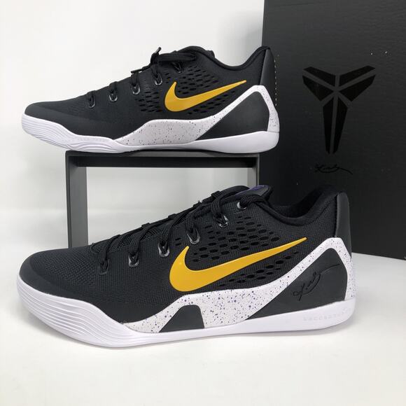 Nike Mens Kobe 9 Low EM Protro IH1401-002 TB Lakers Away - Size 8 - Picture 2 of 15